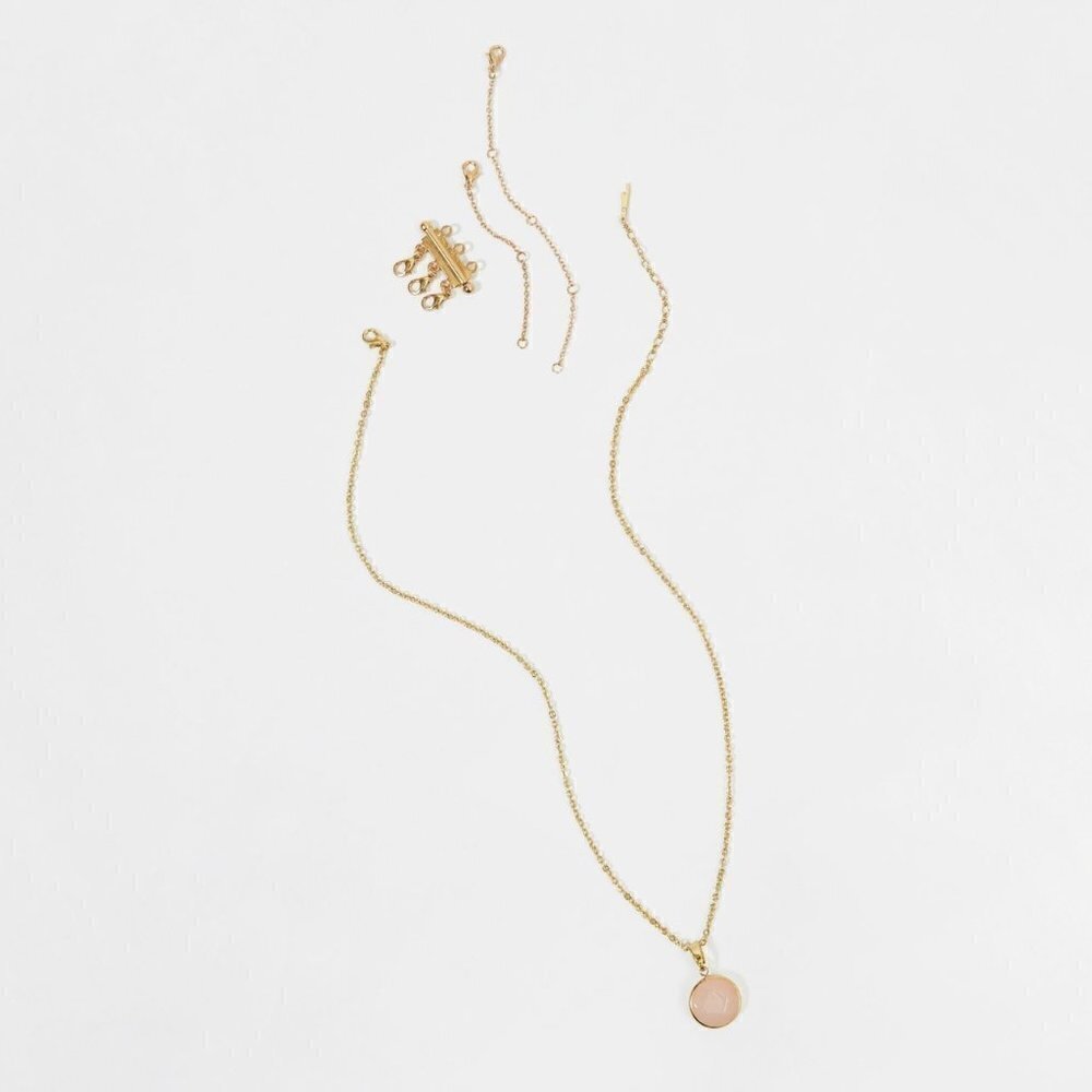 BaubleBar + Sanctuary Project Bundle Necklace Extender Rose Serenity Necklace